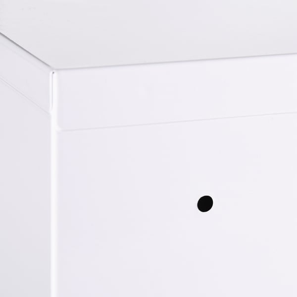Lääkekaappi, 30x14x46 cm, Valkoinen