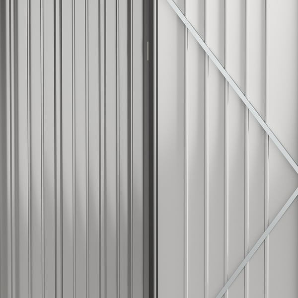 Haveskur, 161,5x94,5x196 cm, Sort