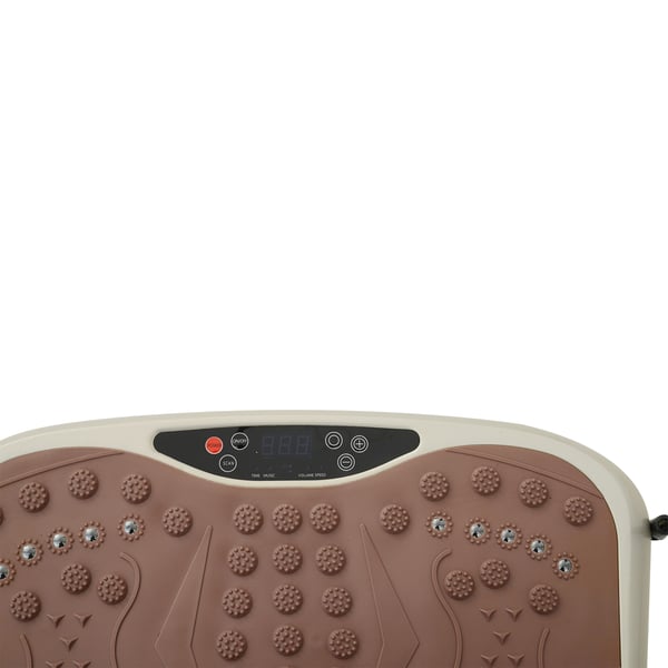 Vibrationsplade, 54x33x14 cm, Sort