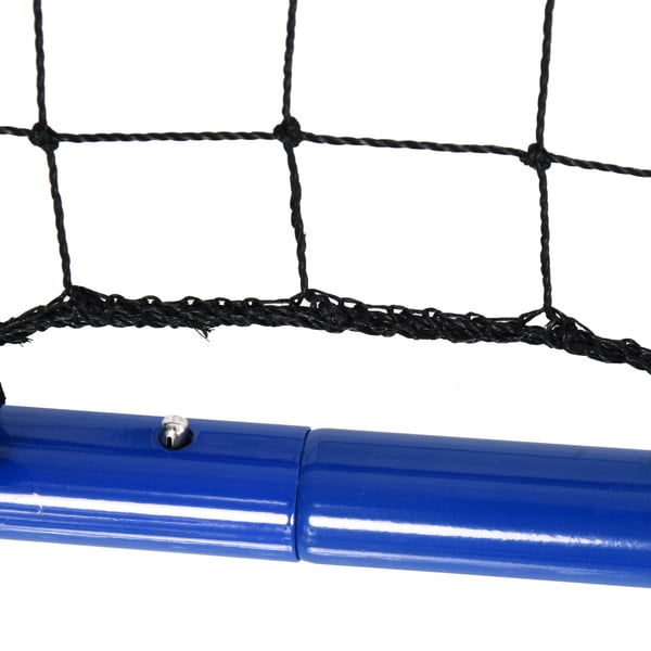 Fotboll Reboundernät, 100x95x90 cm, Blå