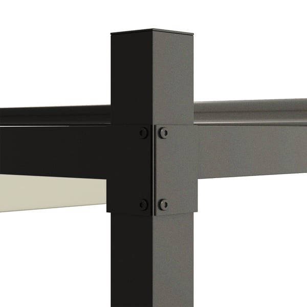 Pergola, 298x298x230 cm, Creme
