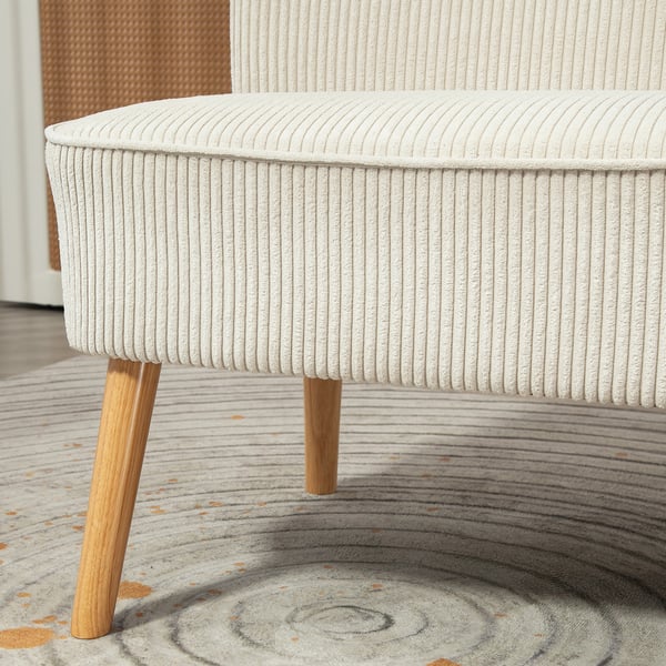 Soffa, 117x56,5x77 cm, Krämfärgad