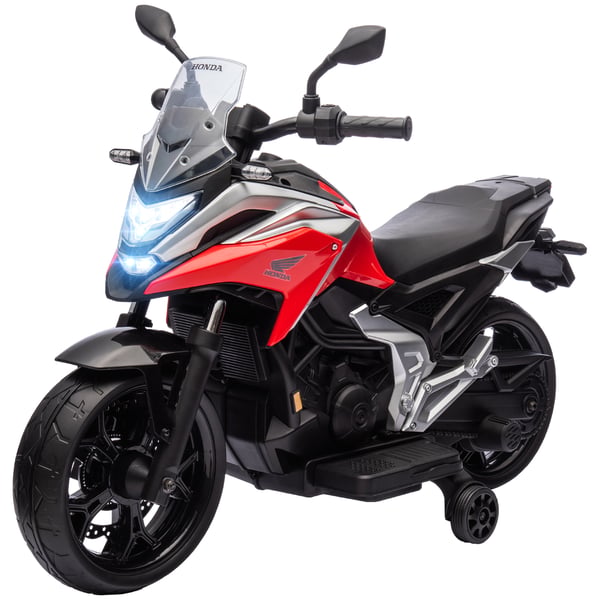Elektrisk Motorcykel, 107x46x75 cm, Rød
