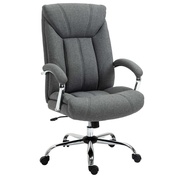 Toimistotuoli, ergonominen säädettävä keinuntatoiminnolla, 65x78x110 cm, harmaa