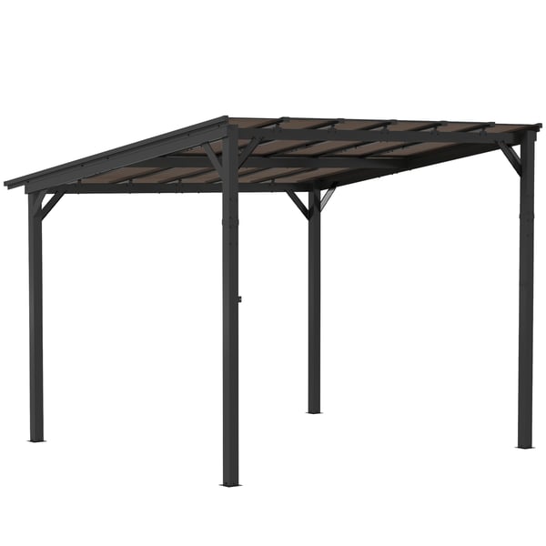 Pergola, 306x294x258 cm, Mörkgrå