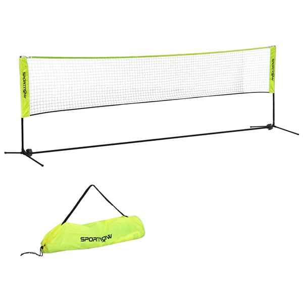 Sulkapalliverkkosetti, 420x103x107-155 cm, Sininen