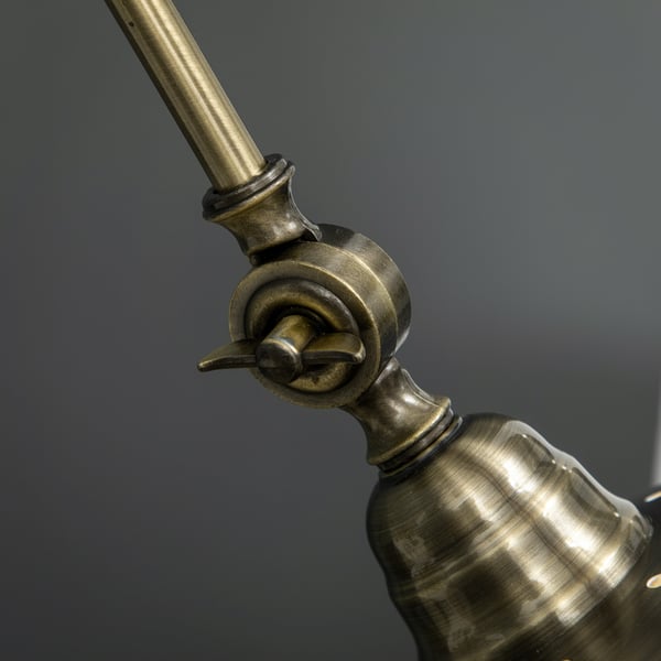 Gulvlampe, 42x25,5x152 cm, bronze