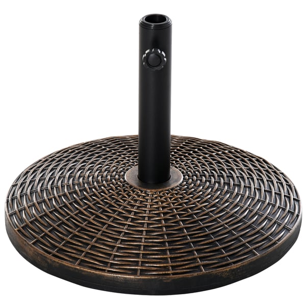 Parasolbase, 53x40 cm, Bronze