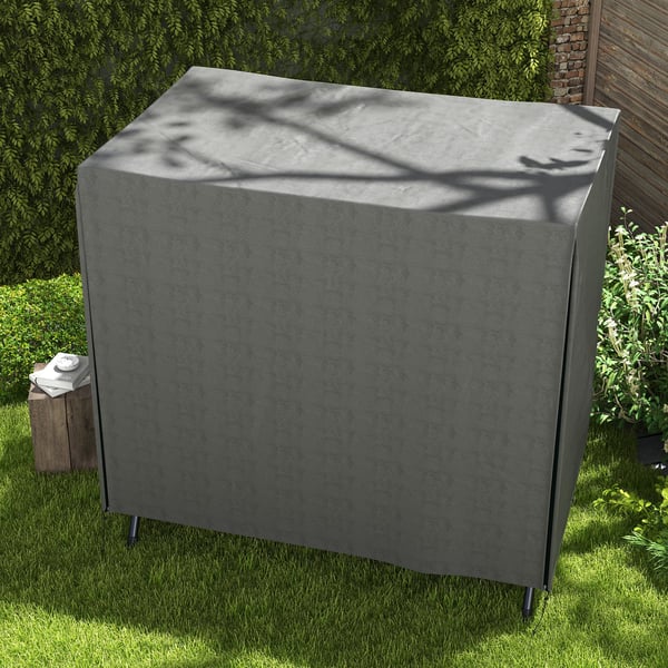 Päällinen, 177x114x152 cm, Tummanharmaa