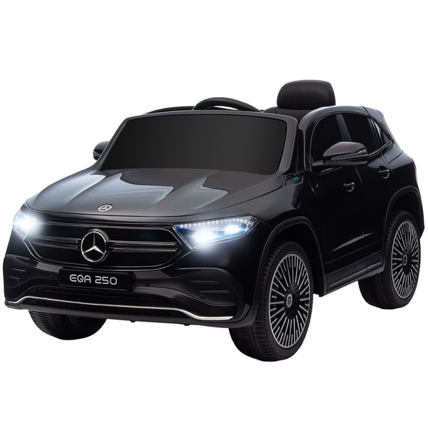Elbil, Mercedes-Benz EQA Licenseret, 111,5x69x52,5 cm, Sort
