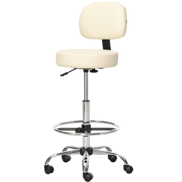 Barstol, 56x57x104-127 cm, Beige