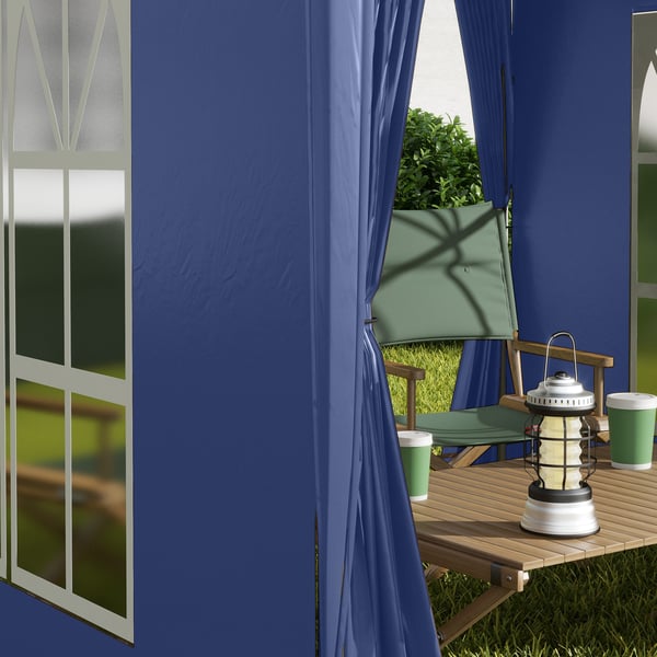 Pavillon, 200x200x240 cm, Blå