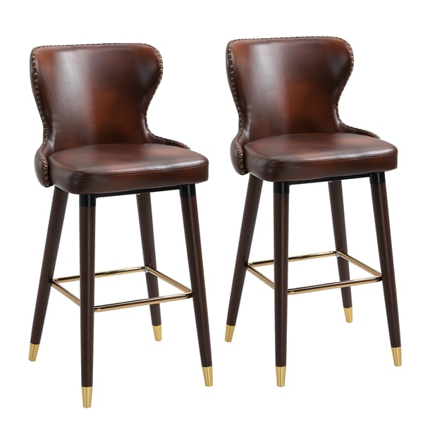 Barstolsæt, 52x53x101 cm, Brun Barstolsæt, 52x53x101 cm, Brun