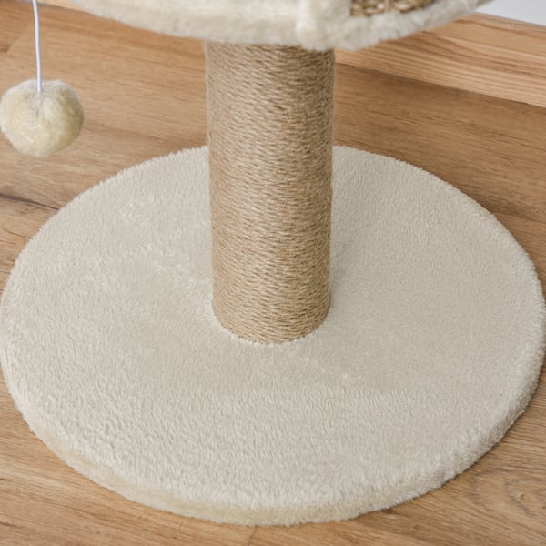Kattetræ, 40x40x49 cm, Beige
