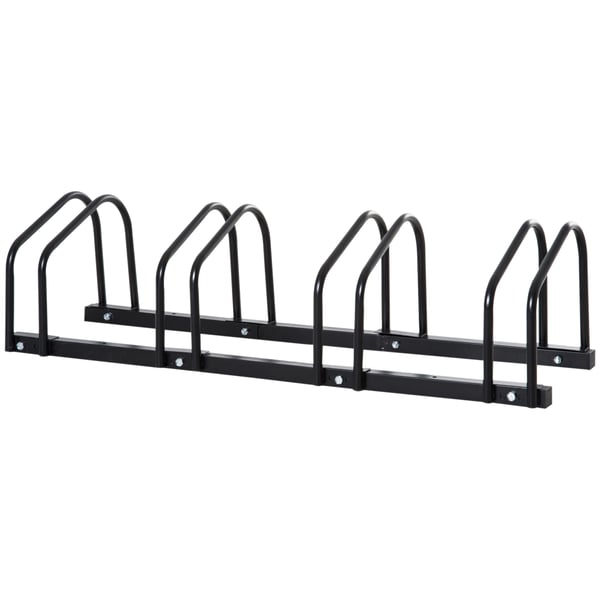 Cykelstativ, 110x33x27 cm, Sølv