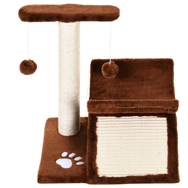 Kattställning, 40x30x43 cm, Brun