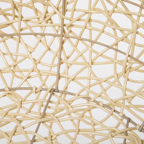 Katteseng, Rattan, 56x35 cm, Beige