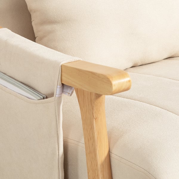 Gyngestol, 65x90x98 cm, Beige