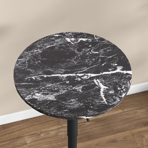 Baari pöytä, 60x60x68-93,5 cm, Musta