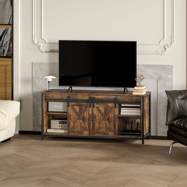 TV-bord, 120x40x54 cm, brun