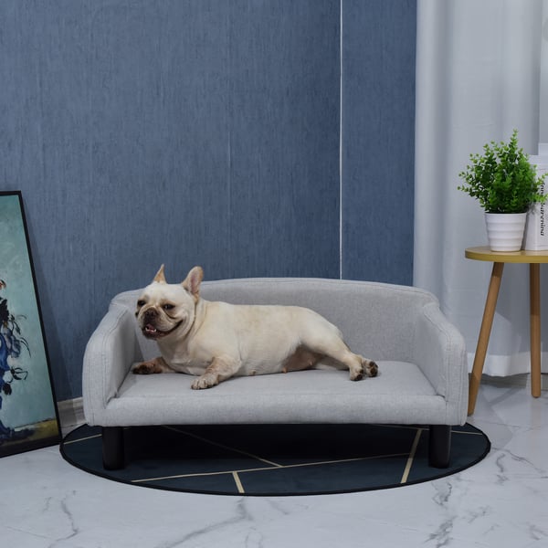 Hundesofa, 82x54x36 cm, Grå