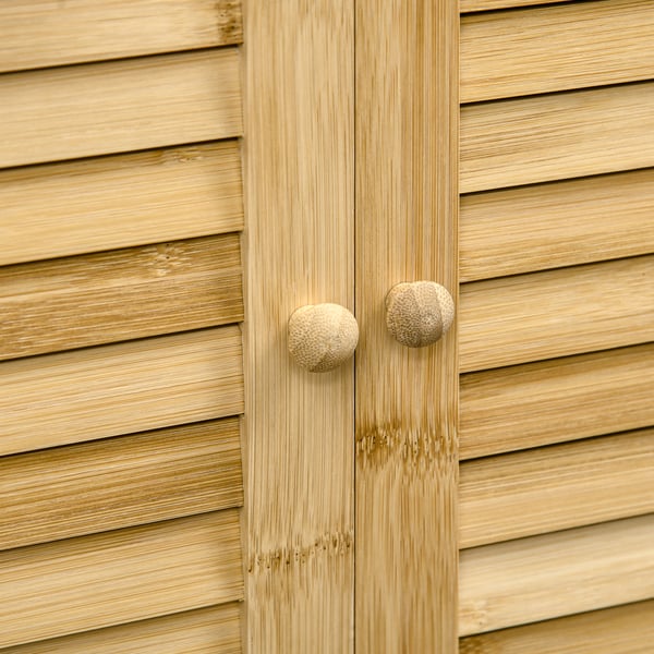 Kylpyhuonekaappi, 50x25,5x92 cm, luonnollinen