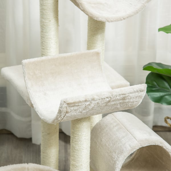 Kattetårn, 50x40x105 cm, Beige