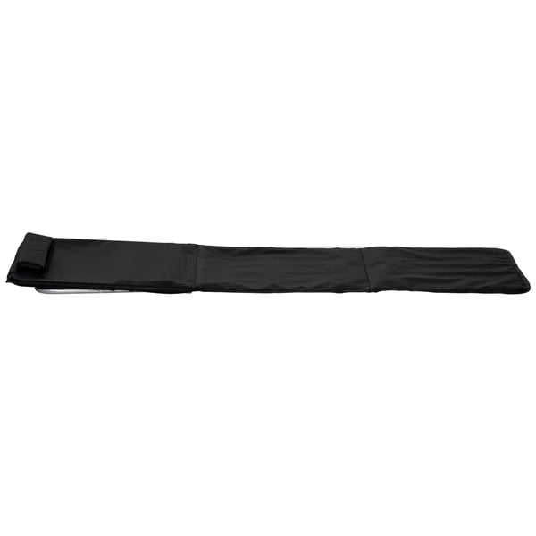 Rantatuoli, 134x48x33-43 cm, Musta