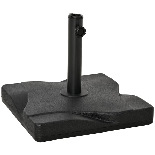 Parasolbase, 41,5x41,5x33 cm, Sort
