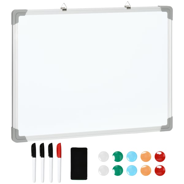 Whiteboard, 60x1,8x45 cm, Hvid