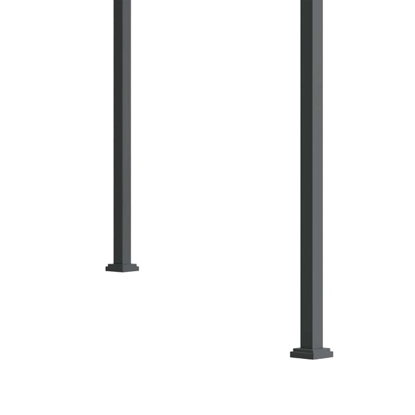Pergola, 298x213x221 cm, Musta