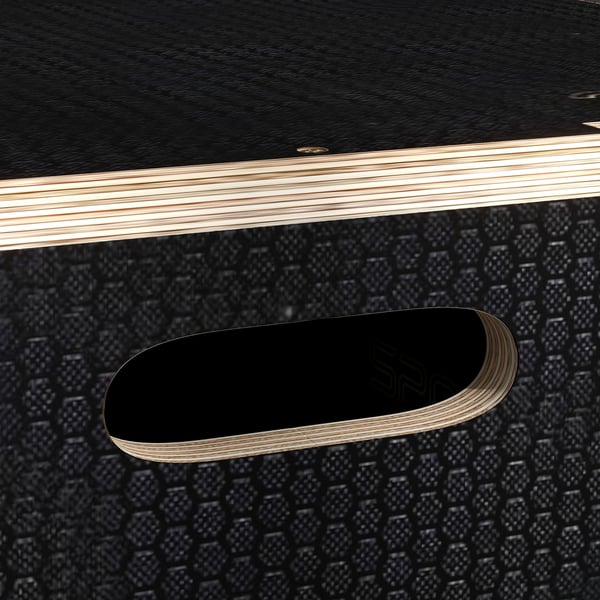 Plyometrisk kasse, 76x61x51 cm, sort