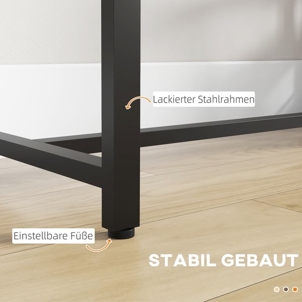 Barbord, 120x40x105 cm, Brun