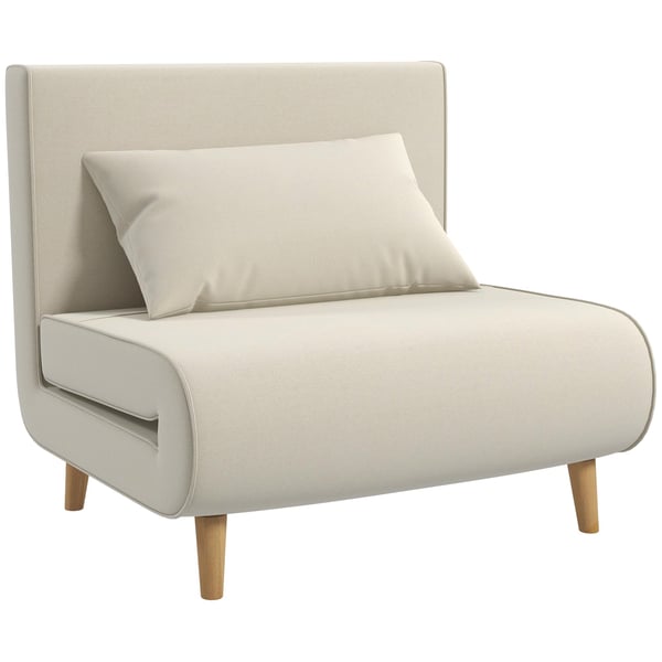 Bäddsoffa, 94x78x80 cm, Krämvit