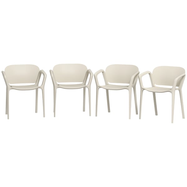 Havestol Sæt, 60x56x75 cm, Hvid Havestol Sæt, 60x56x75 cm, Hvid