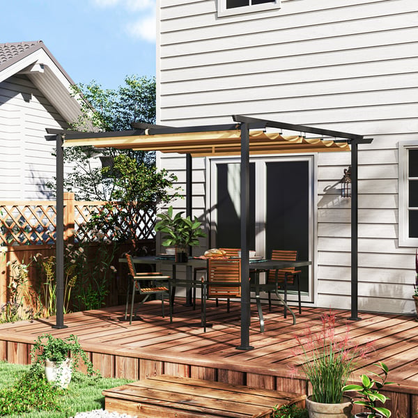 Pergola, 300x300x227 cm, Beige