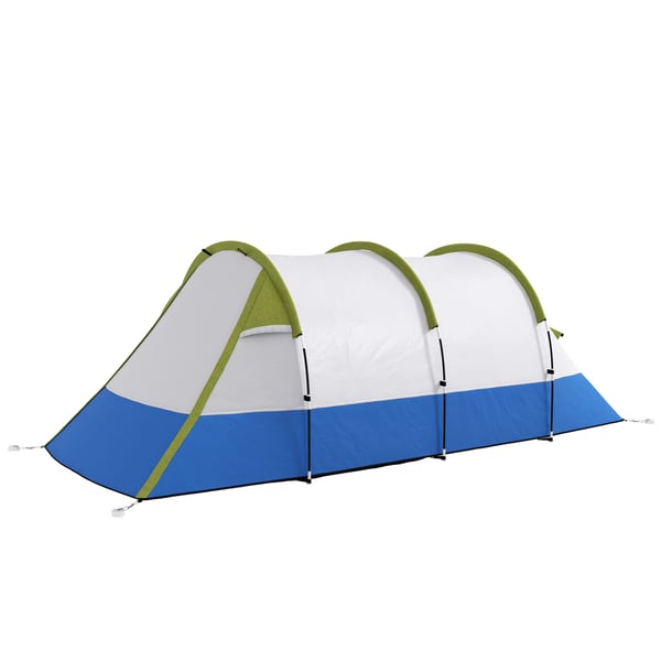 Campingtelt, 420x200x150 cm, Grøn