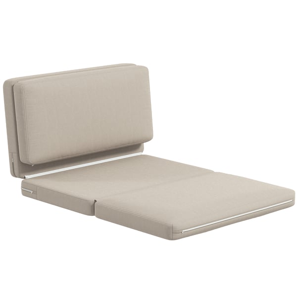 Gulvsofa, 120x80x75 cm, Beige