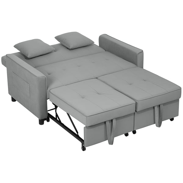 Sovesofa, 140,5x90,5x89 cm, Grå