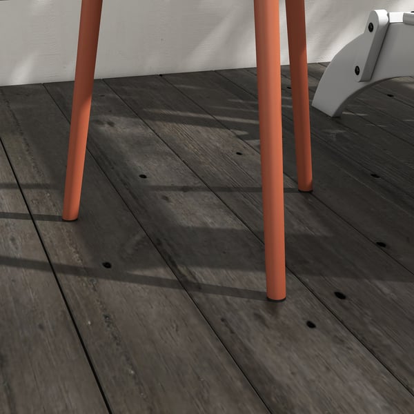 Sidobord, 40 x 50 cm, Röd