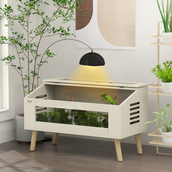 Terrarium, 100x50x60 cm, Brun