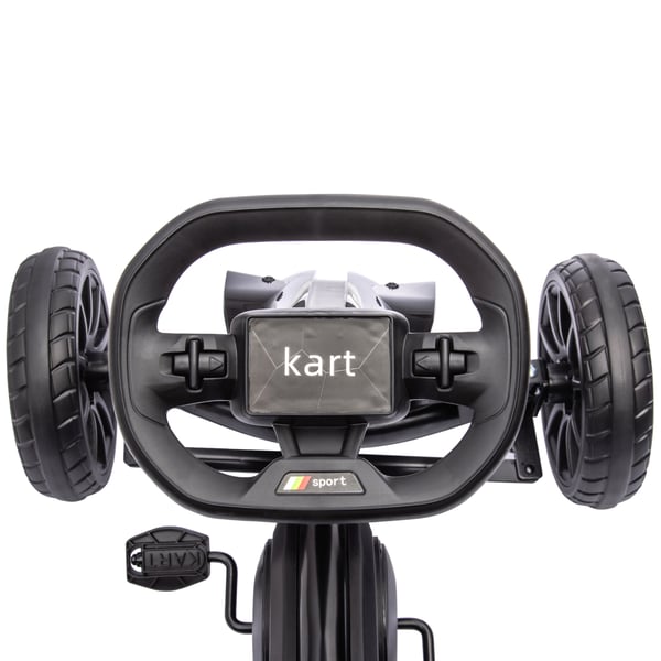Pedal Go-Kart, 100x58x58,5 cm, Sort