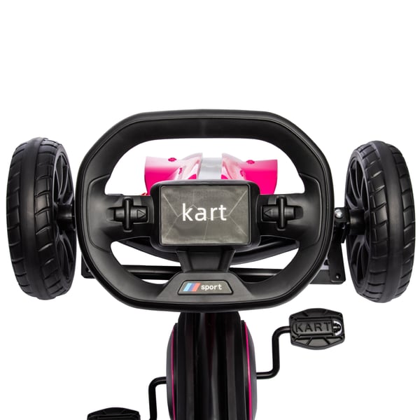 Pedal Go-Kart, 100x58x58,5 cm, Lyserød