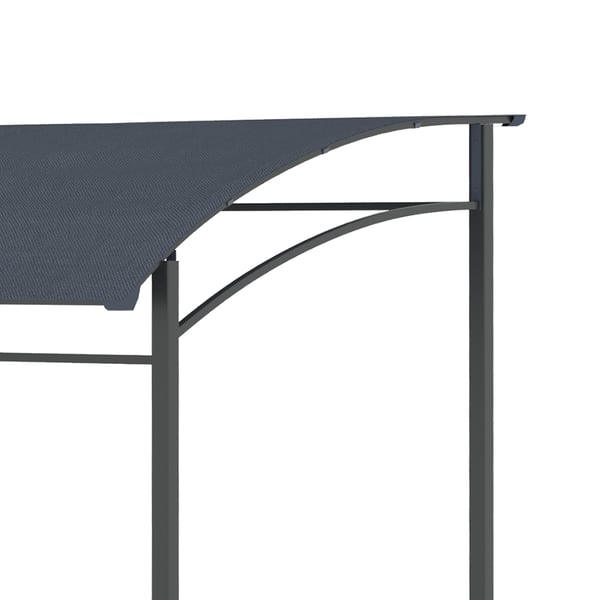 Grillpaviljong, 215x150x220 cm, Grå