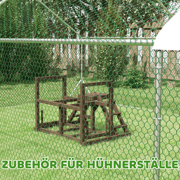 Hønselege Struktur, 82x60x55 cm, Brun