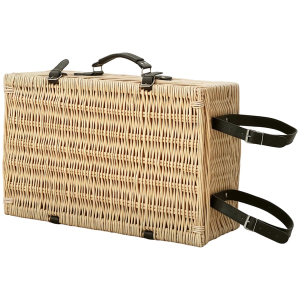 Picnic Kurv, 54x34x20 cm, Naturligt Træ