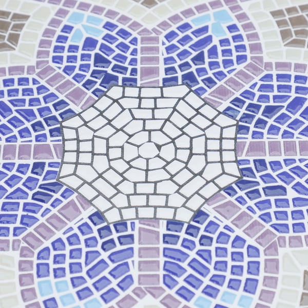 Puutarhapöytä, 60x71 cm, Sininen, Metalli