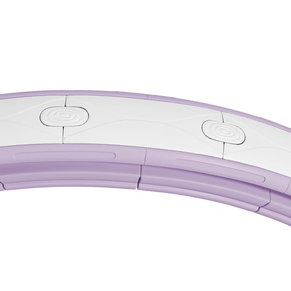 Smart Hula Hoop, 139x4,5 cm, Lilla