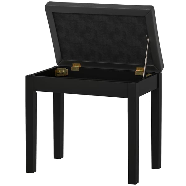 Pianopall, 55x34x50 cm, Svart
