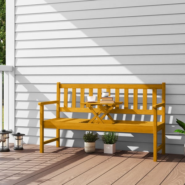 Hav bænk, 149x56,5x89 cm, teak